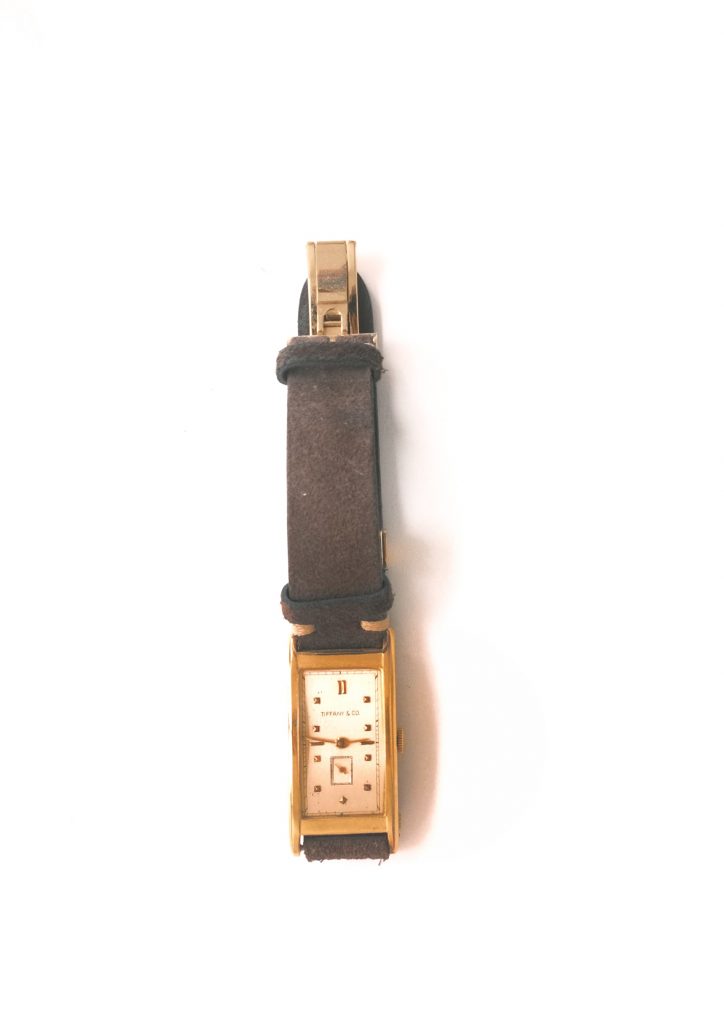 1940年製造　ヴィンテージのティファニーの腕時計